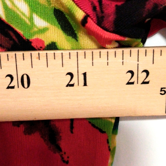 Floral Multicolor Women's Top / Size XL - Picture 9 of 9